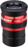 SVBONY SV154 Telescope Eyepiece 1.25 inch SWA 70 Degree 15mm