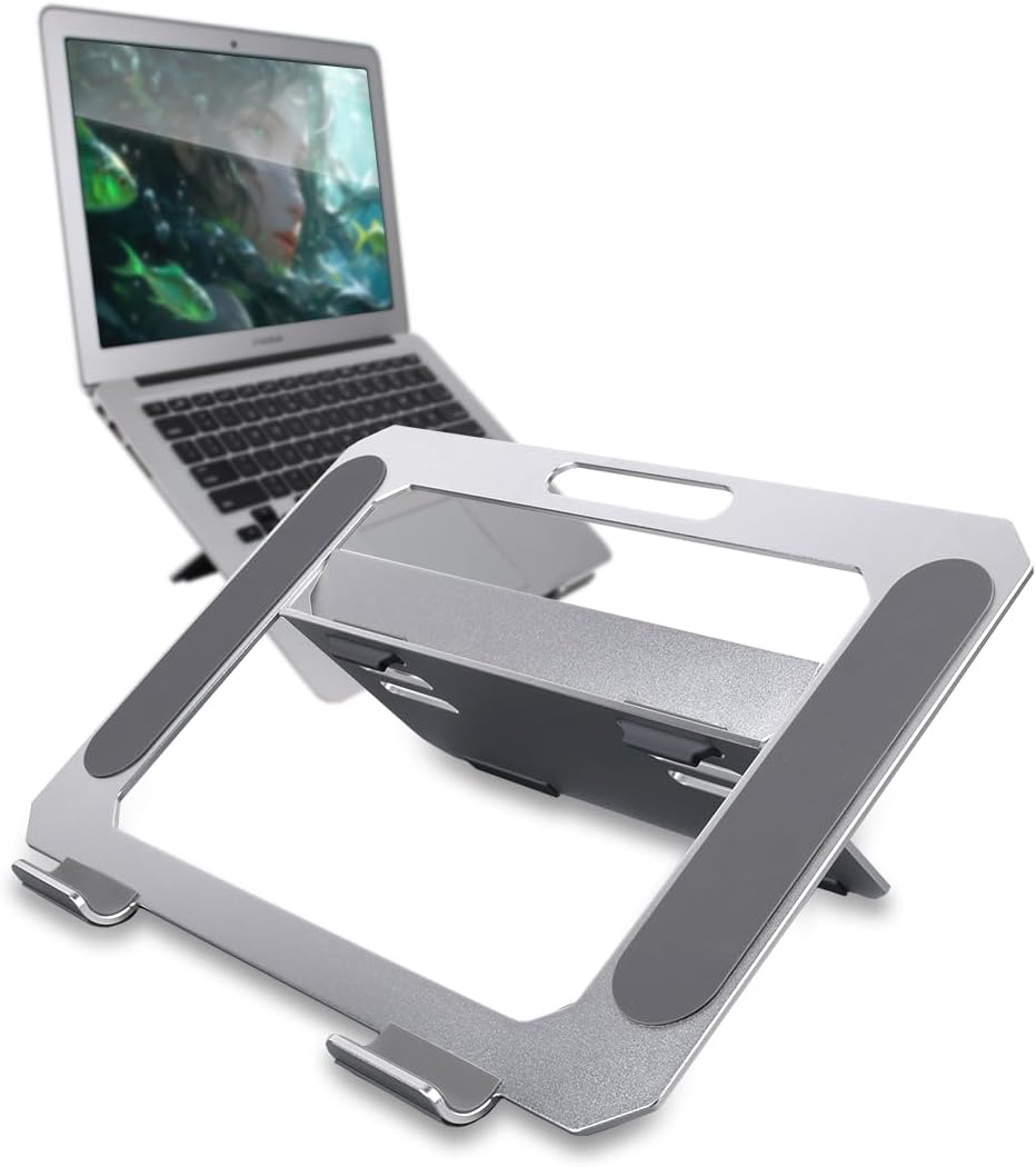 Adjustable Foldable Laptop Stand for Ergonomic Comfort | CARUIDA