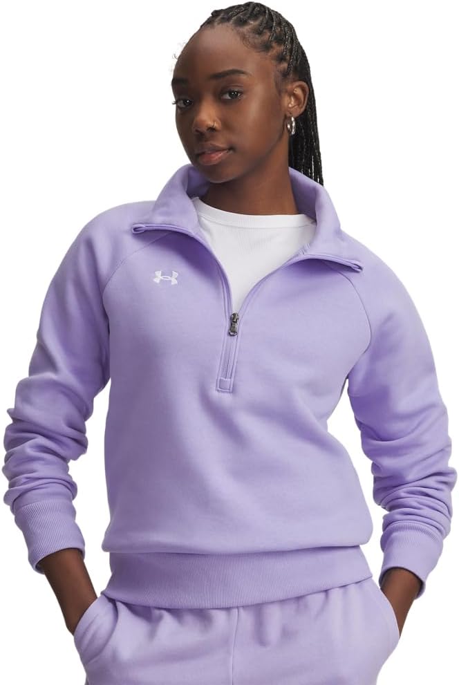 Under Armour womens Rival Fleece Half Zip for Ultimate Comfort