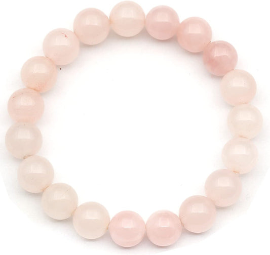 Natural Fluorite Beaded Stretchy Bracelet for Healing and Style