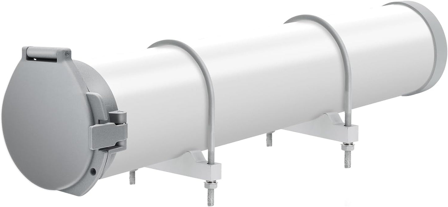 Steel Security Upgraded Conduit Carrier Kit for 6 Inch PVC Pipe