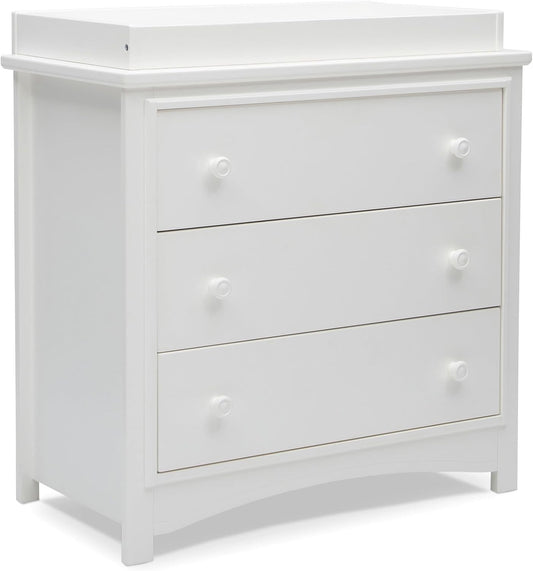 Delta Children Perry 3 Drawer Dresser with Changing Top