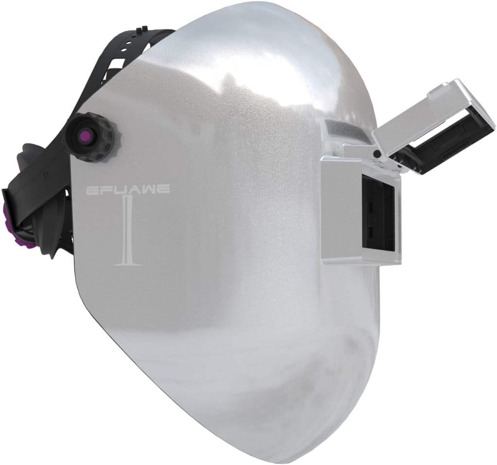 Tefuawe Flip Up Chopped Fiberglass Sugar Scoop Welding Helmet