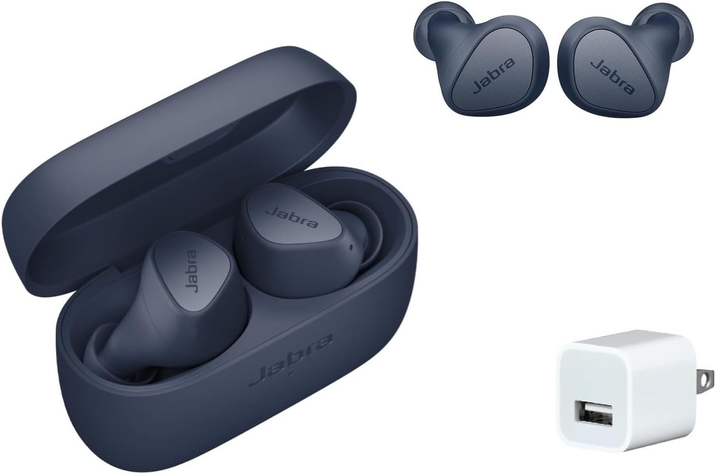 Jabra Elite 2 True Wireless Earbuds - Noise-Isolating, Blue
