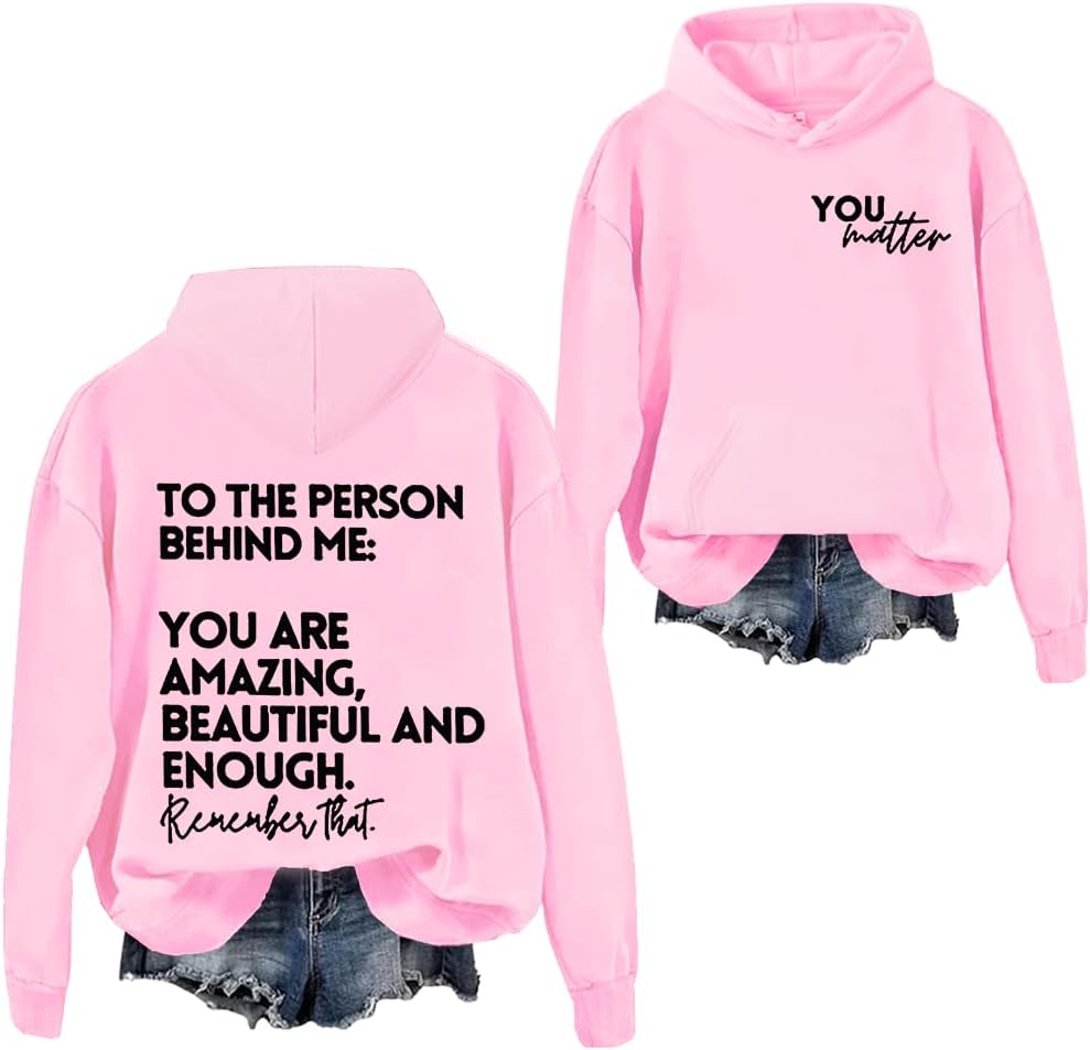 You Are Enough Hoodie, Unisex