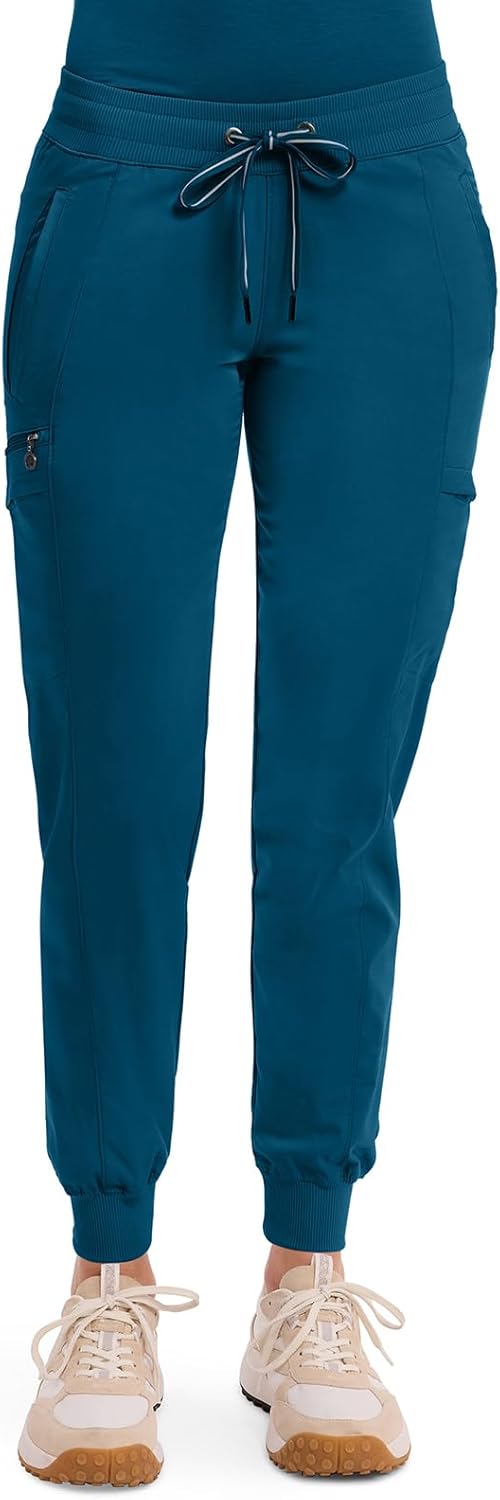 Healing Hands Women's Jogger Scrub Pant with 7 Pockets