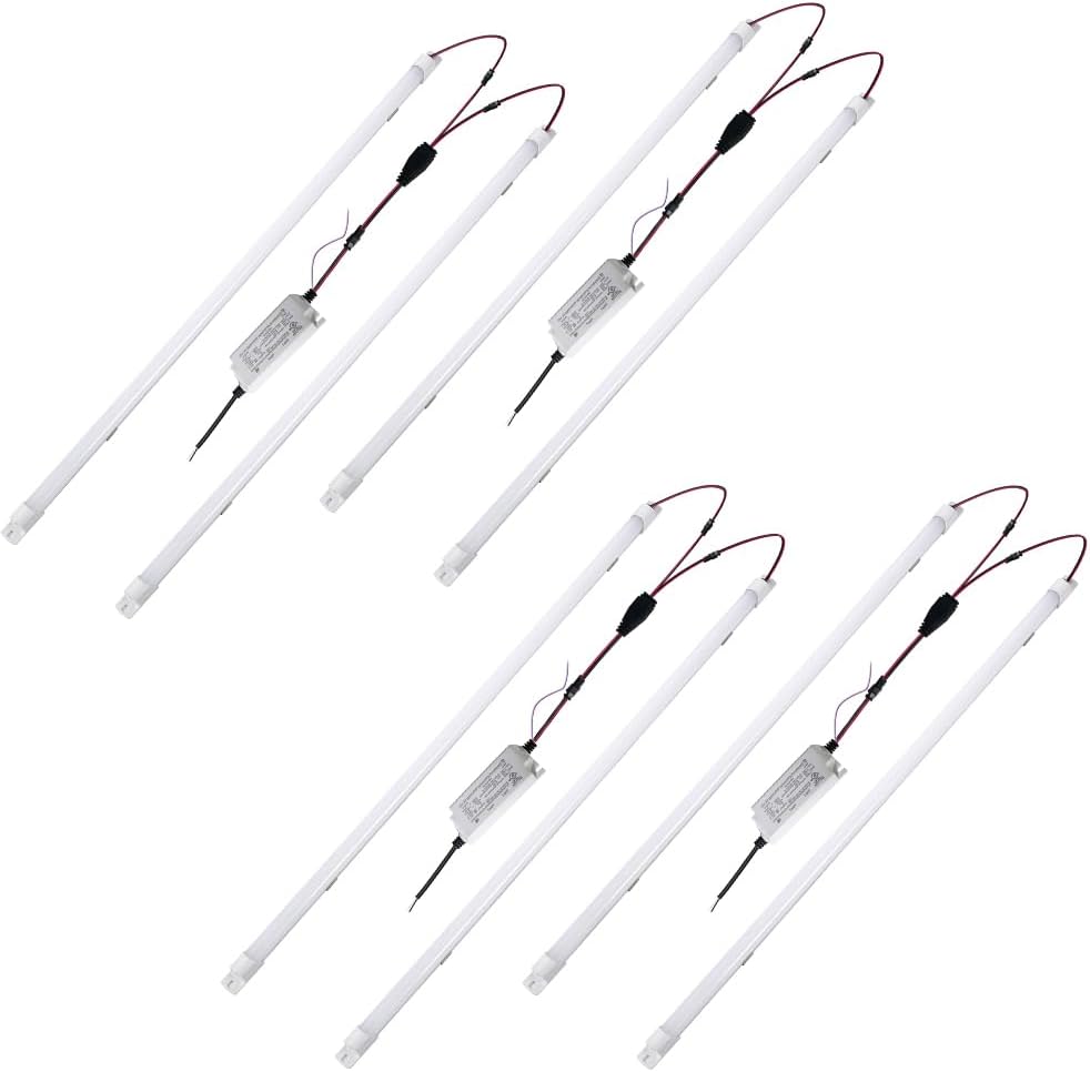4 Pack LED Troffer Retrofit Kit for Bright Daylight Lighting