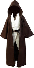Knight Costume Kids Tunic Hooded Robe Pants Belt Shoes - Halloween