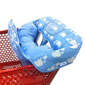 Soft Pillow Attached 2-in-1 Shopping Cart and High Chair Cover