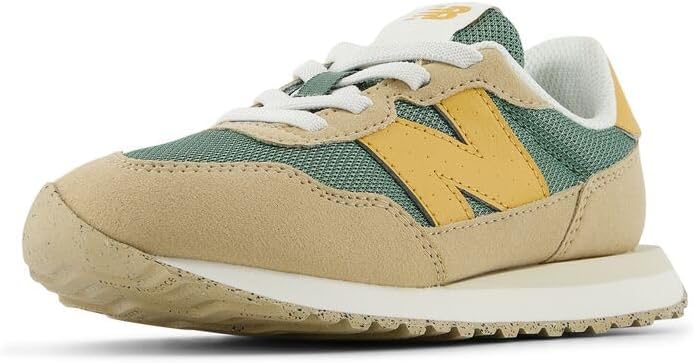 New Balance Kids 237 Bungee Sneakers for Active Young Feet