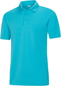 Men's Dry Fit Golf Polo Shirt - Lightweight 4-Way Stretch