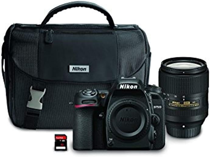 Nikon D7500 DSLR Camera with 18-300mm Lens for Stunning Photos