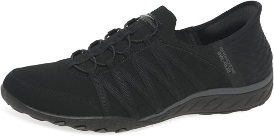 Skechers Women's Breathe Easy Slip-On Sneakers for Comfort