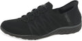Skechers Women's Breathe Easy-Roll with Me Sneaker - Easy Slip On Step