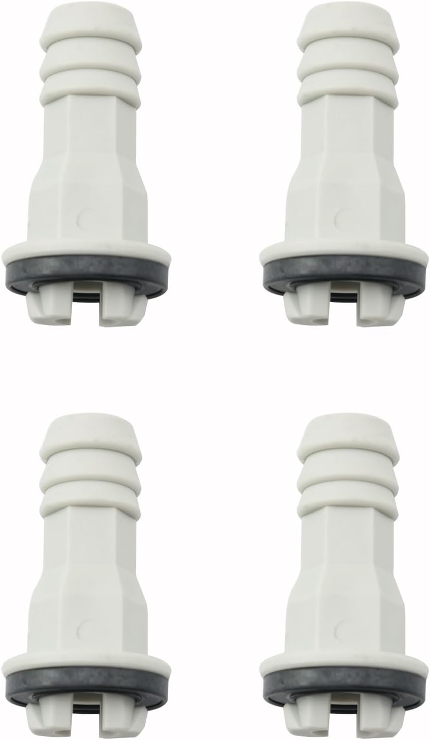 4PCS Air Conditioner Drain Hose Connectors - Prevent Water Leaks!