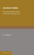 Ancient India: From the Earliest Times to the First Century AD Review