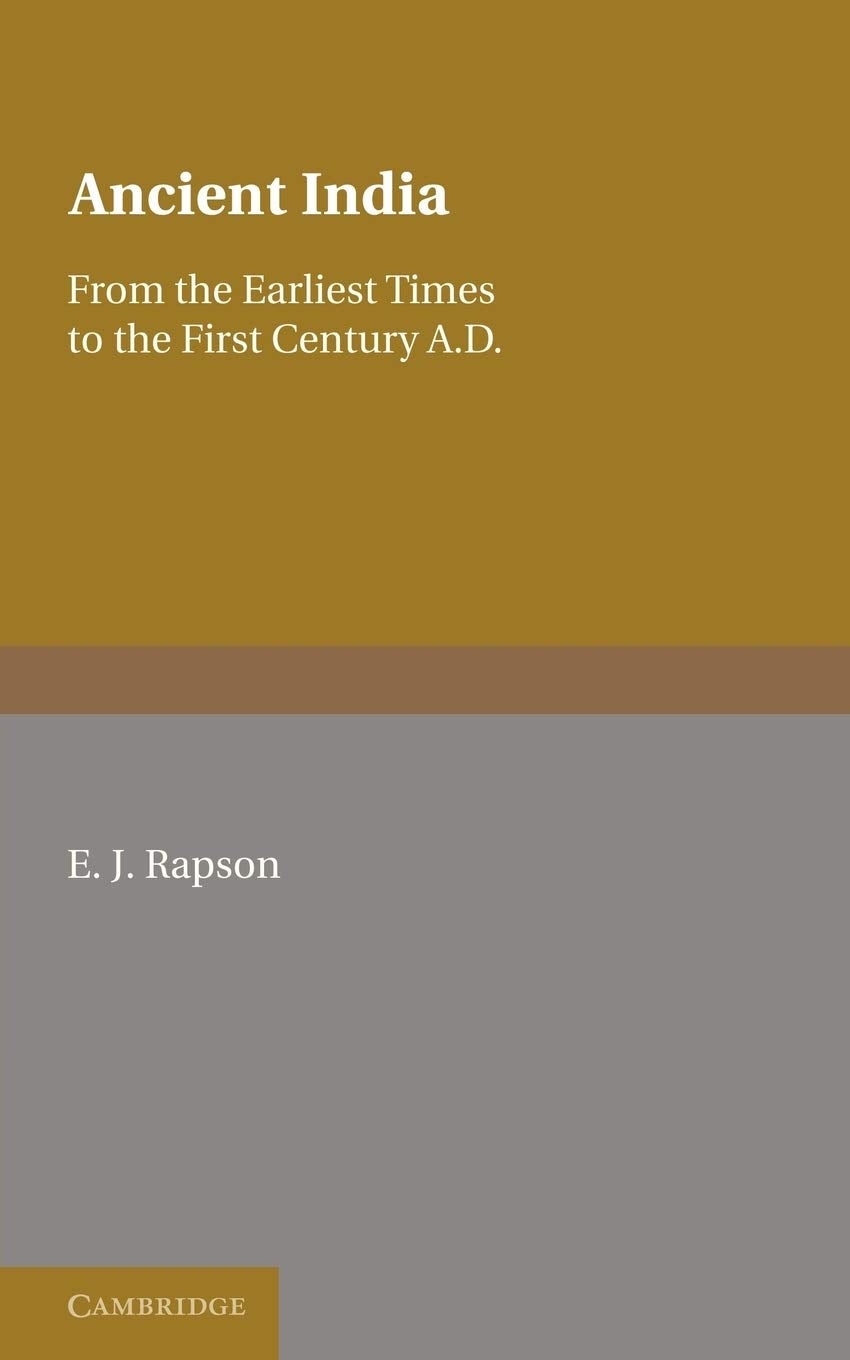 Ancient India: From the Earliest Times to the First Century AD Review