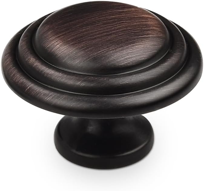 Gobrico Bi-Fold Cabinet Knobs in Oil Rubbed Bronze Finish