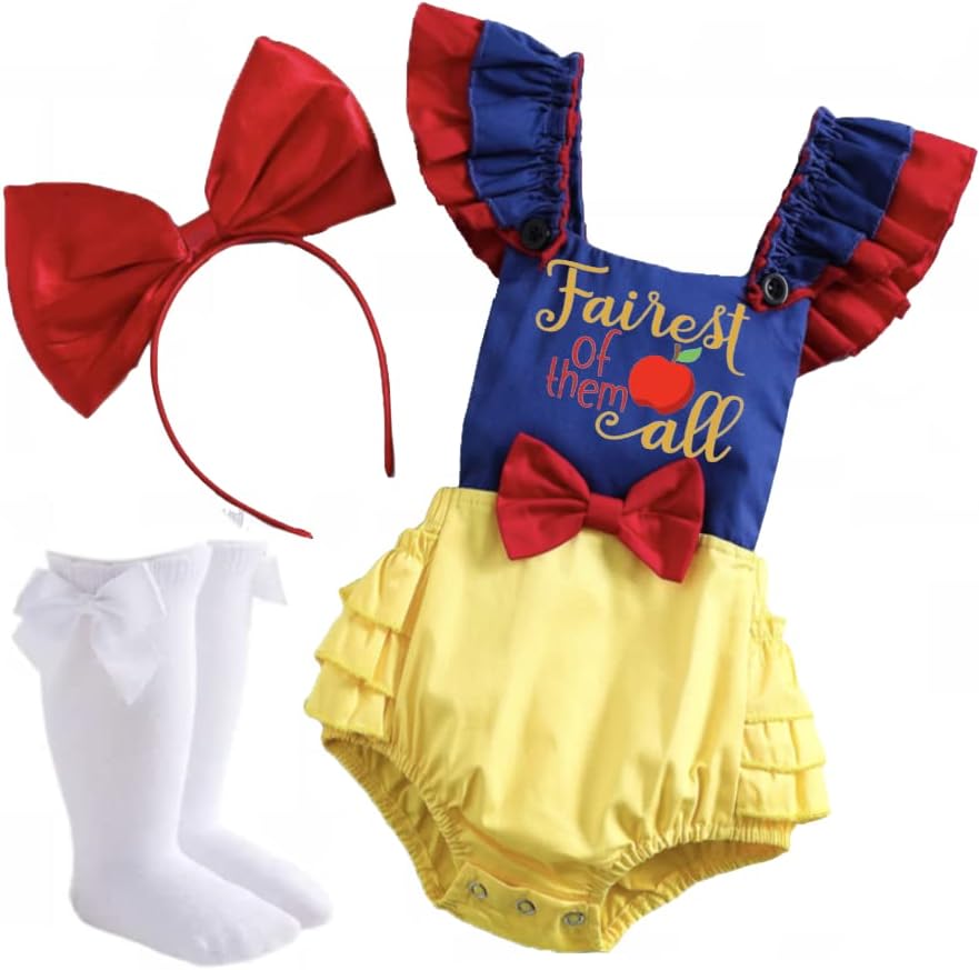 Baby Birthday Costumes Princess Dress Customized Romper for Girls