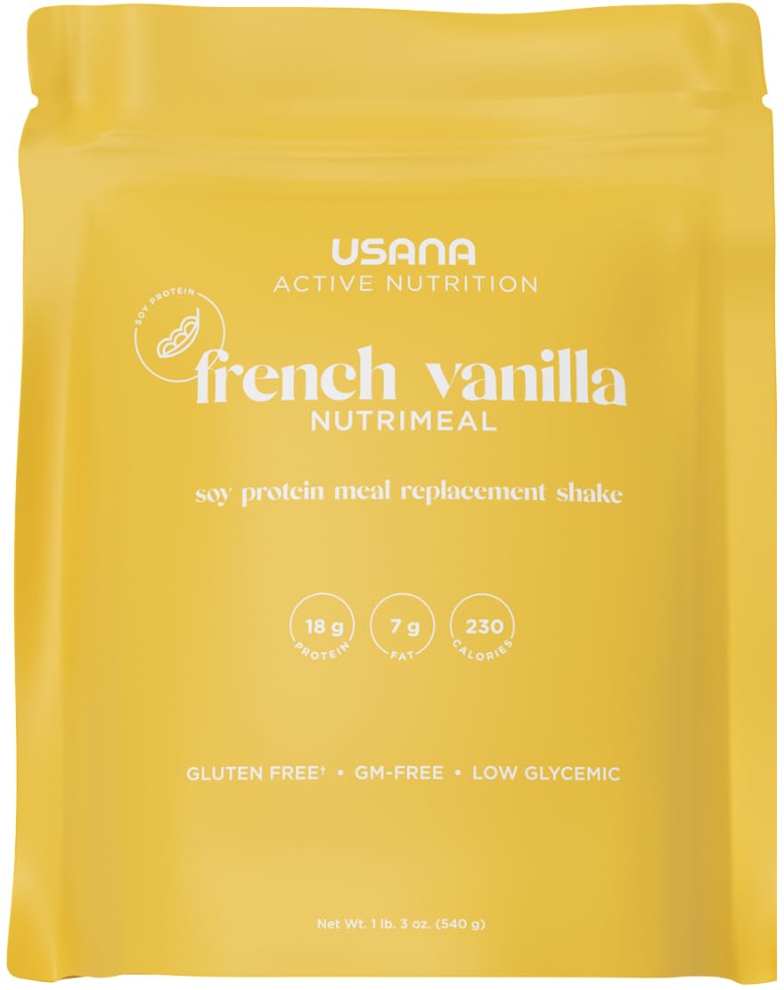USANA Nutrimeal Meal Replacement Shake - French Vanilla Flavor