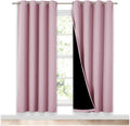 NICETOWN 100% Blackout Window Panel Curtains - Full Light Blocking