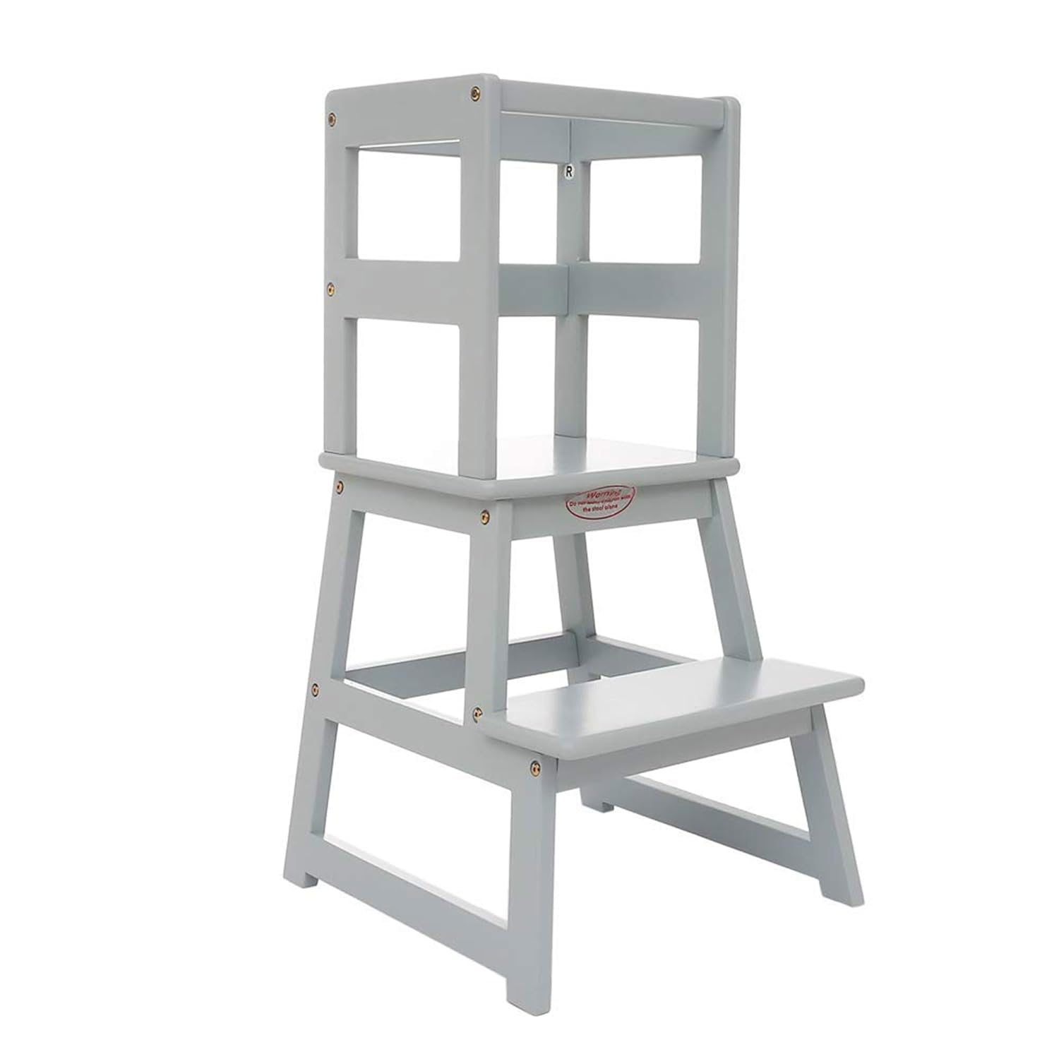 SDADI Kids Kitchen Step Stool with Safety Rail and Anti-Slip Design