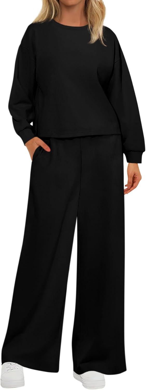 MASCOMODA Womens Fall Sweatsuits Two Piece Sets for Comfort