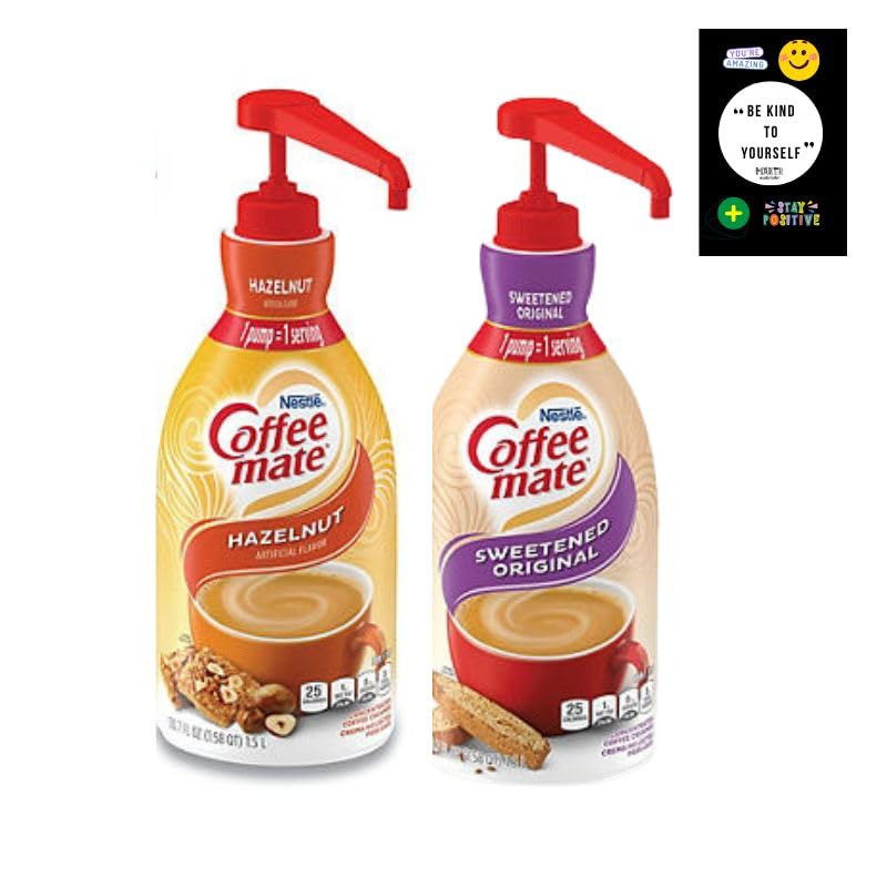 Hazelnut Liquid Coffee Creamer Pump - Sweetened Original Private Label