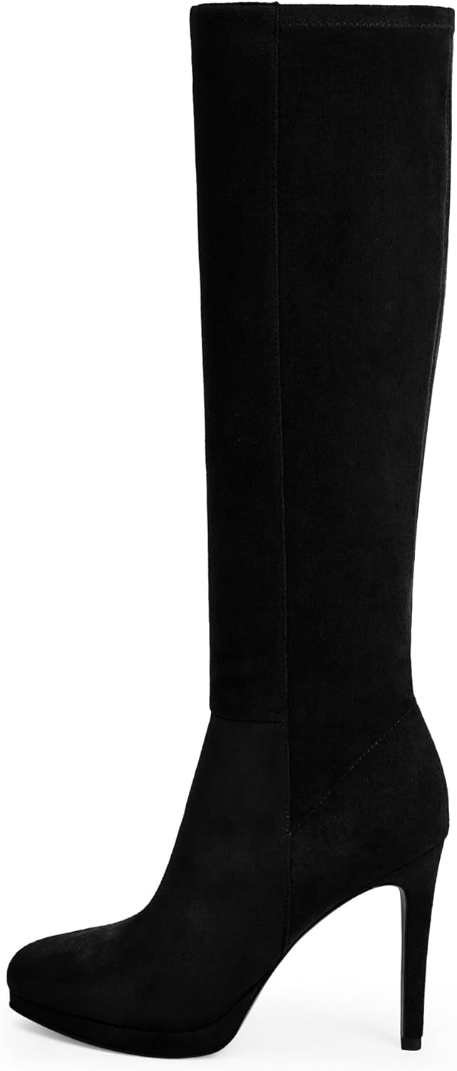 Stylish Knee High Boots for Women with Pointed Toe Design