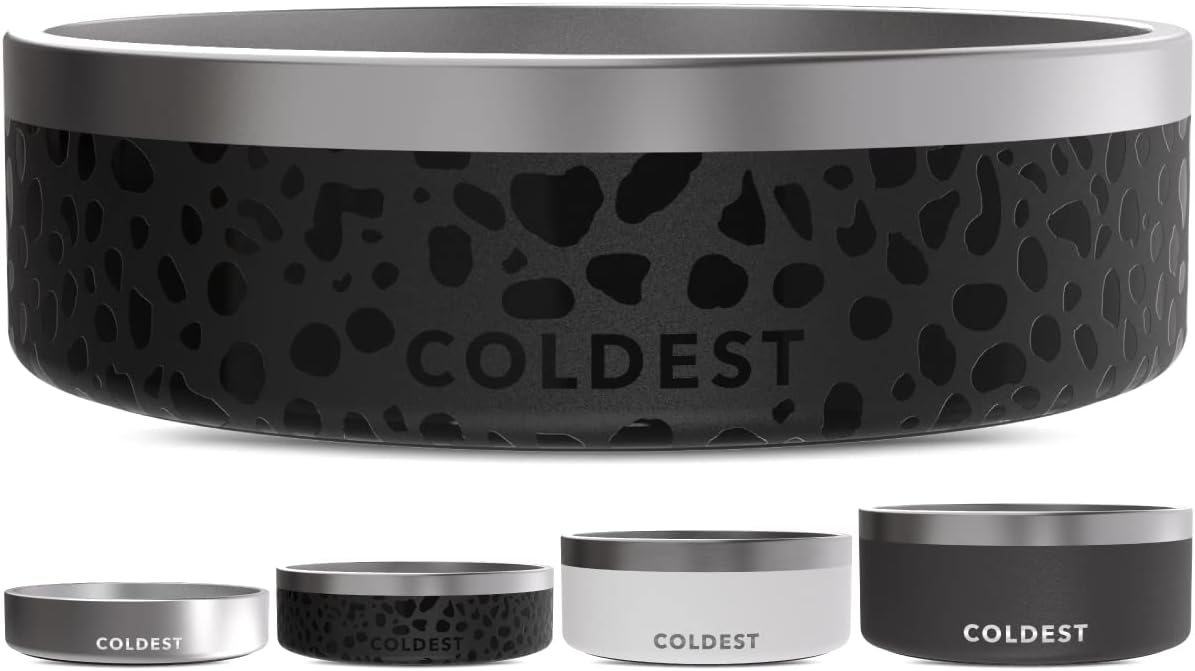 Coldest Dog Bowl - Heavy Duty Insulated Non Slip Design for Pets