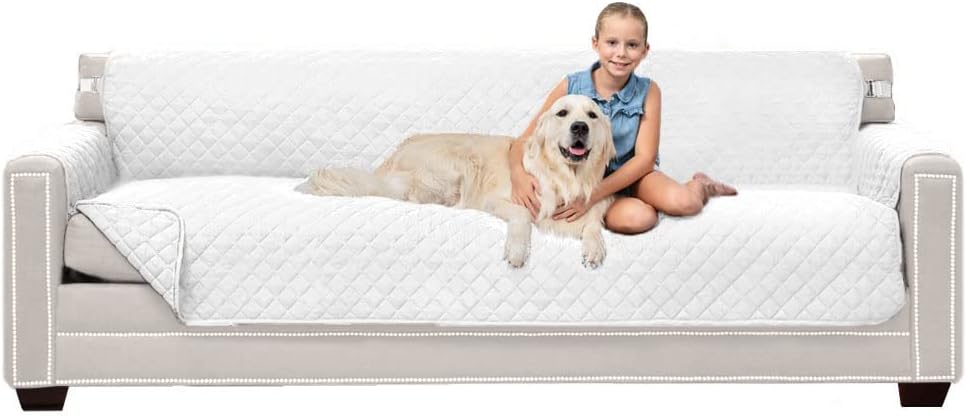 Sofa Shield Couch Slip Cover for Pets, Kids, and Stains