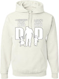 Dad First Love Hoodie for Men - Father's Day Unisex Graphic Sweatshirt