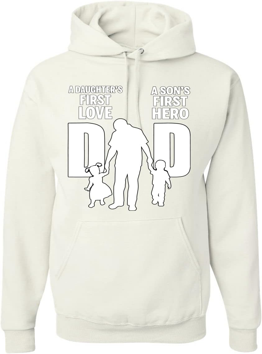Wild Bobby Dad Daughters First Love Sons First Hero Hoodie