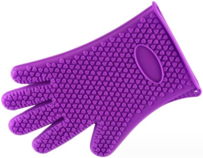 Extreme Heat Resistant Smoker Gloves - Purple