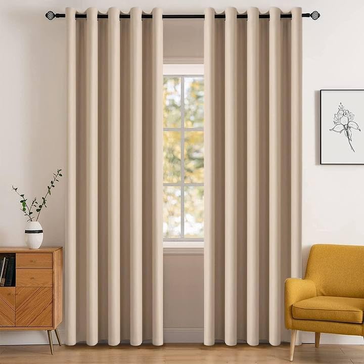 MIULEE Room Darkening Curtains for Light Blocking and Insulation