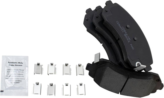 TRQ Front Brake Pads Ceramic for Buick Rendezvous & More