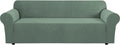 Stretch Couch Cover for 3 Seater Sofa 90-100in - Checked Jacquard