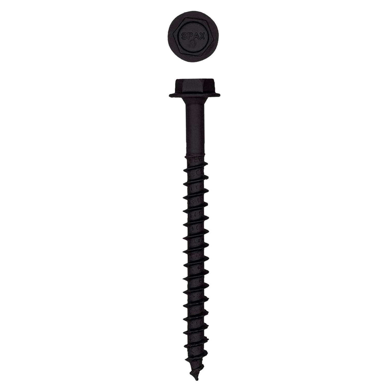 SPAX 1/4 x 3 Exterior Hex Head Structural Wood Lag Screws