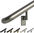 Promenaid 12ft Champagne ADA Handrail Kit - Complete Indoor/Outdoor