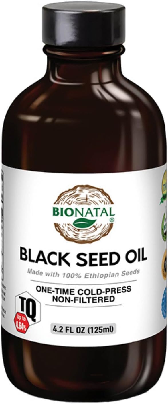 BioNatal Ethiopian Black Seed Oil for Immune Support & Wellness