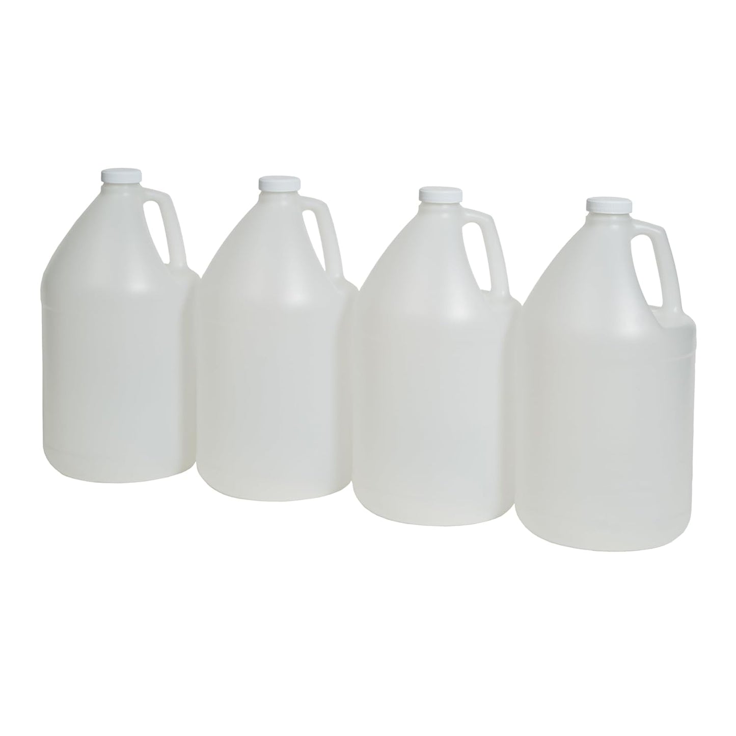 FastRack 4-Pack 1 Gallon Water Jug Containers for Brewing & Storage