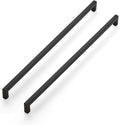 JOY DECOR 18 in Black Cabinet Handles - Modern Square Pulls