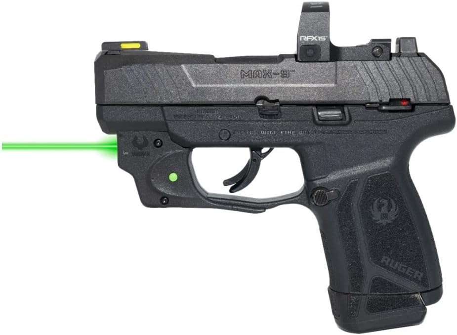 Viridian E Series Green Laser Sight for Railed and Non-Railed Pistols