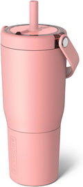 Resa 25oz Leakproof Travel Tumbler with Handle & Straw - Guava
