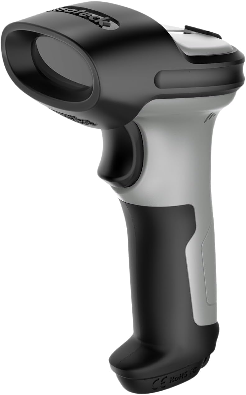 Inateck Bluetooth Barcode Scanner with Long Battery Life and Range