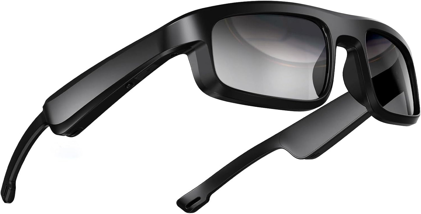 GAXABI Smart Glasses: Polarized, Bluetooth Speaker, UV Protection