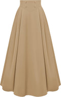 Scarlet Darkness Victorian High Waisted Long Skirt - Elegant