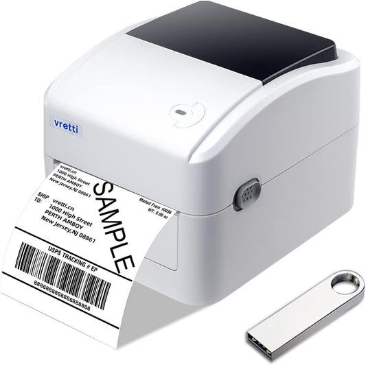 Vretti Thermal Printer for 4x6 Shipping Labels and More