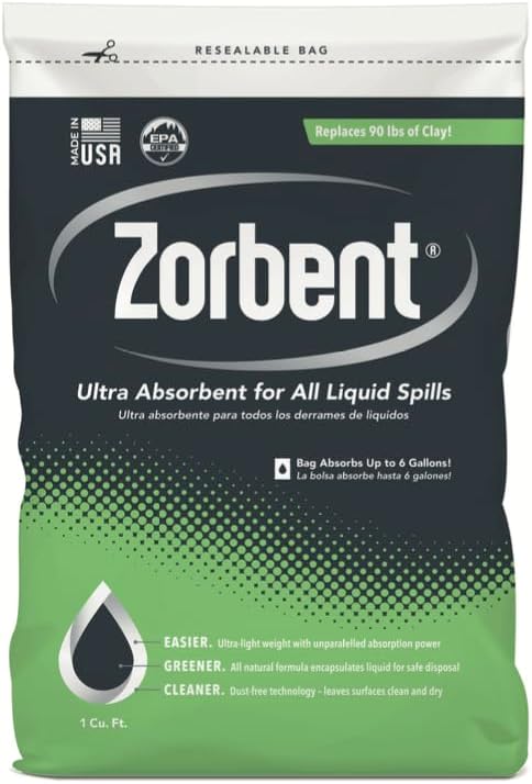 Zorbent Oil Spill Absorbent for Fast Industrial Cleanup Needs