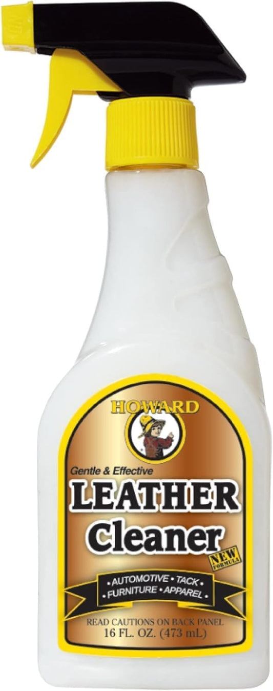 Howard LTC016 Leather Cleaner - 16oz: Restore & Protect!